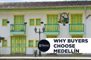 why foreign buyers choose Medellín Colombia 2026 - skyline view of El Poblado neighborhood