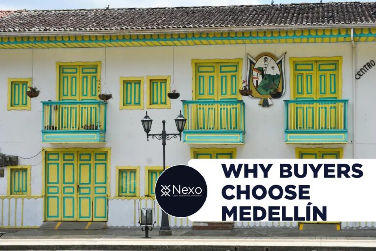 why foreign buyers choose Medellín Colombia 2026 - skyline view of El Poblado neighborhood