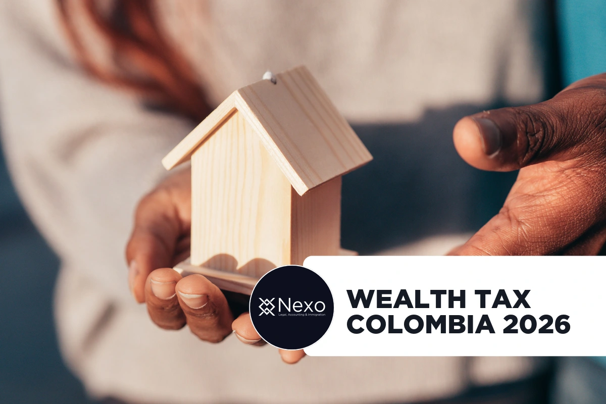 wealth tax Colombia 2026 - foreign property owner reviewing net worth threshold with tax advisor