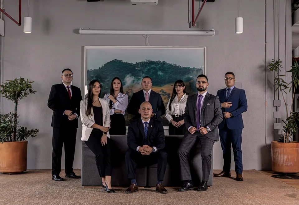 The legal team at Nexo Legal in Medell&iacute;n, Colombia